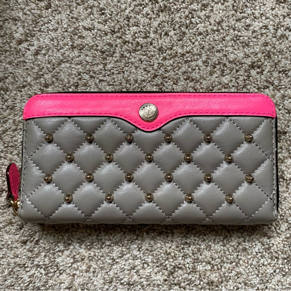 Rebecca Minkoff Spiked Leather Wallet